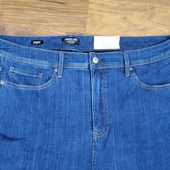 NYDJ CURVES 360 SHAPE SLIM STRAIGHT GLADIATOR SZ28 - Picture 6 of 9